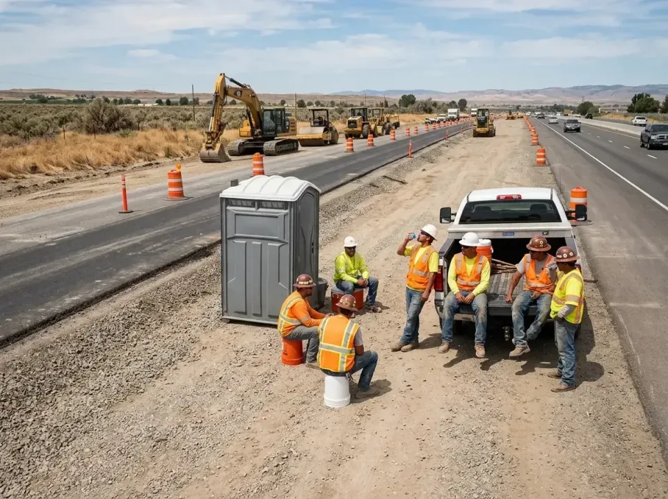 highway-road-construction-crew-007 — frequently asked questions, Porta Potty and Restroom Rentals in Eastvale, CA